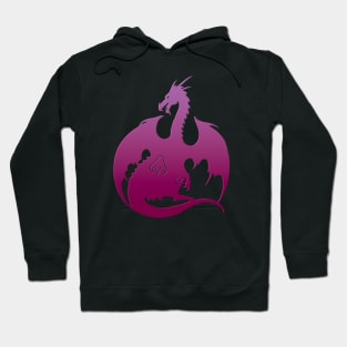 Pink Dragon Hoodie